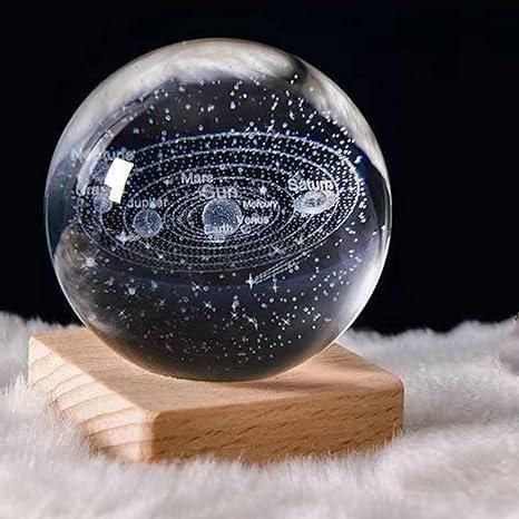 3D Crystal Lamp Ball – Assorted Design