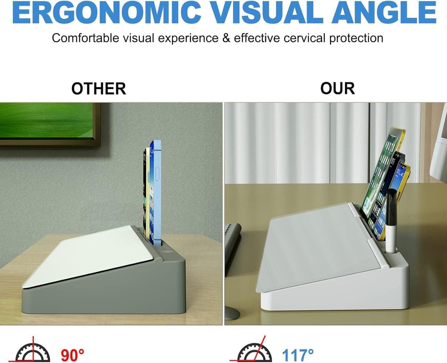 Tempered Glass Storage Desk Board – Minimalist Organizer & Writing Surface for a Clutter-Free Workspace