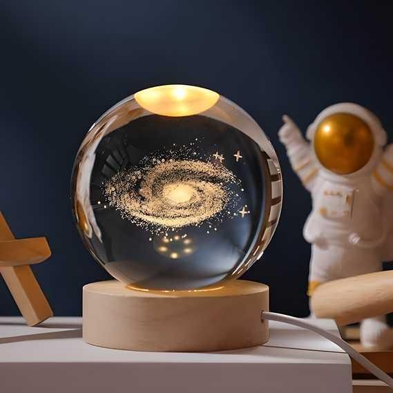 3D Crystal Lamp Ball – Assorted Design