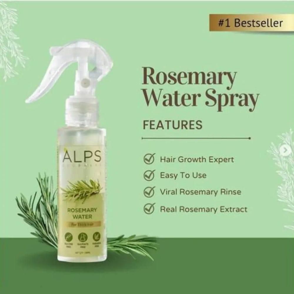 Alps Rosemary Water | Hair Spray for Regrowth (Pack of 3)
